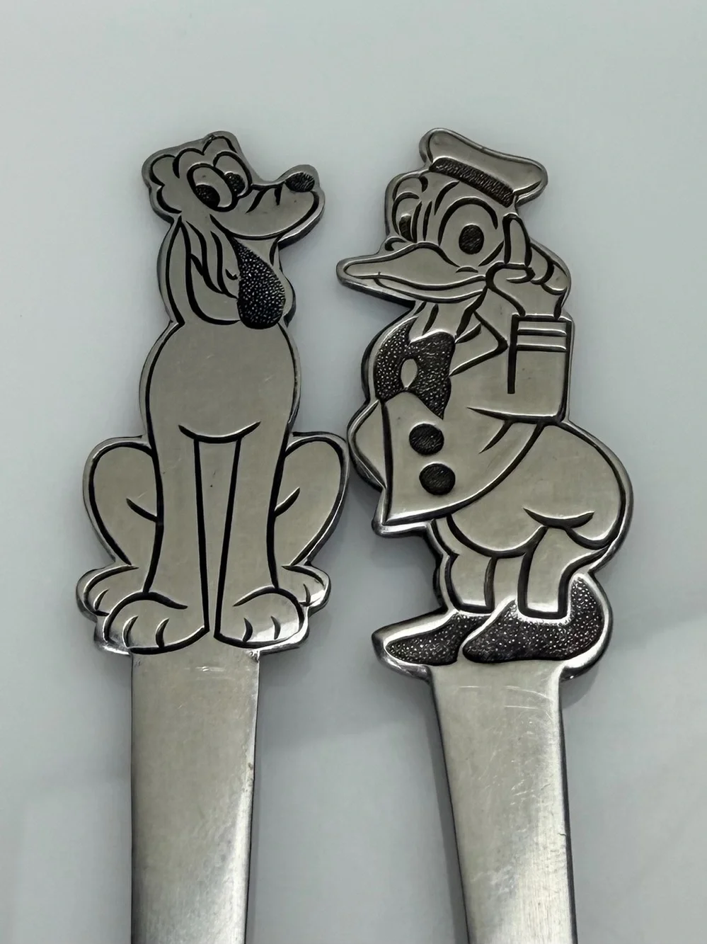 Walt Disney Pluto & Donald Duck Stainless Steel Forks